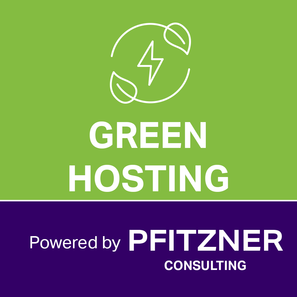 Green Hosting by Pfitzner Consulting